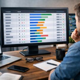 10 Rankings de lenguajes de programación