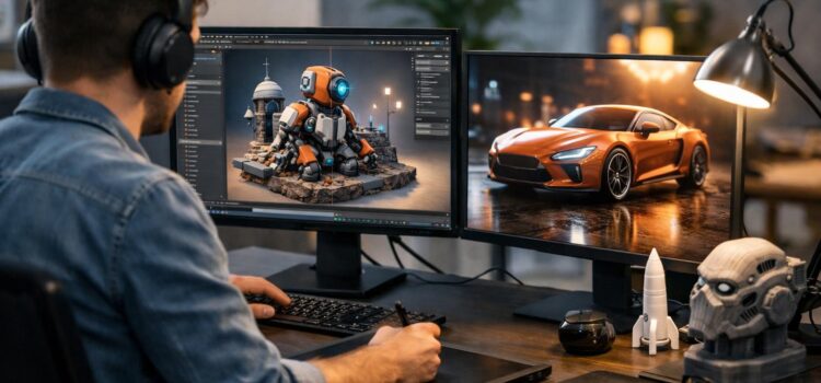 Aprende Diseño 3D con Blender