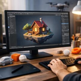 Comienza a aprender gratis, diseño 3D con Blender