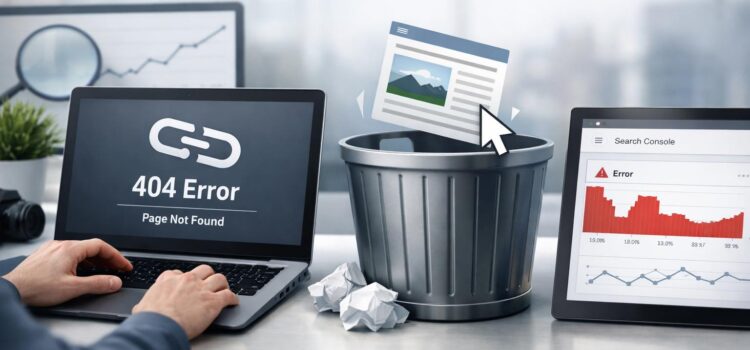 Consejos SEO: cómo eliminar una página de nuestro sitio web