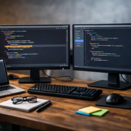 Editores de código JavaScript y PHP