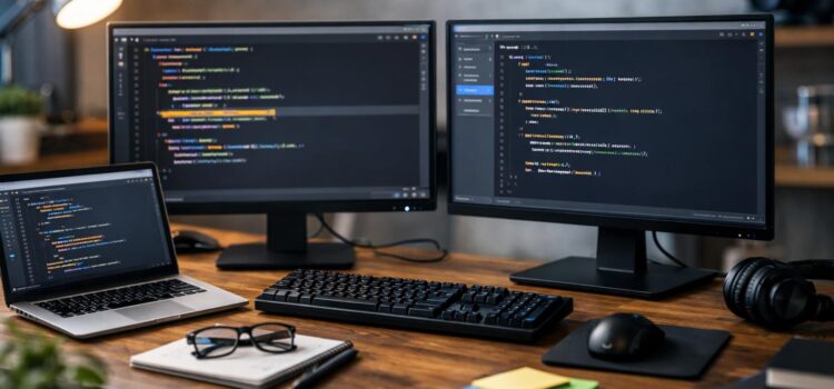 Editores de código JavaScript y PHP