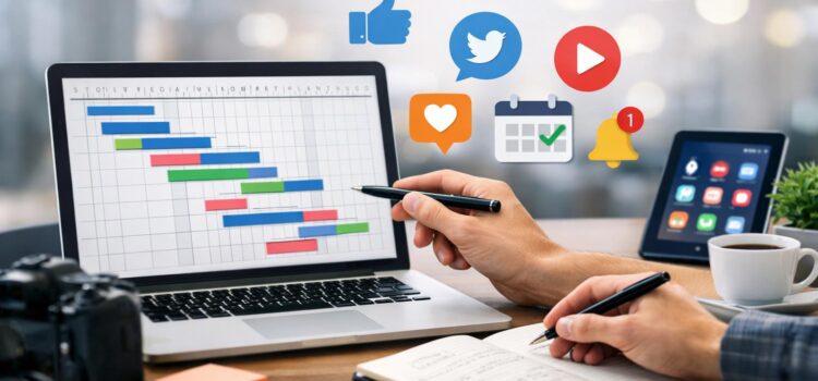 Video: planificar acciones en Redes Sociales con diagrama de Gantt Video: planificar acciones en Redes Sociales con diagrama de Gantt